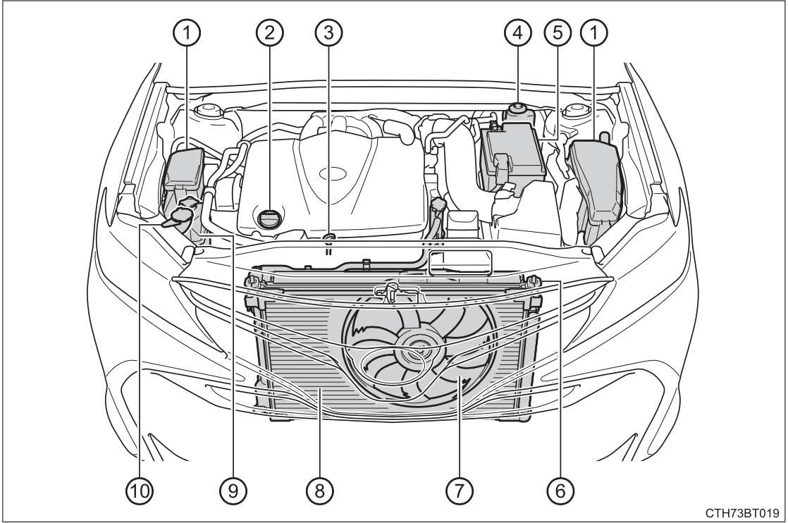 Toyota Camry Engine Compartment Overview (Updated 08/2024)